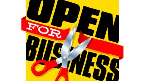 ribbon cutting open for business