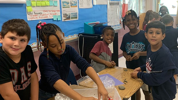 Photo Feature: 3rd Graders are BUSY SHARKS - L'Observateur | L'Observateur