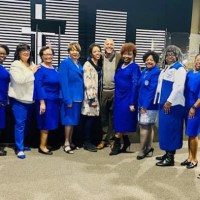 Upsilon Mu Zeta Chapter continually upholds the sorority’s objectives of scholarship, service, sisterhood and finer womanhood.