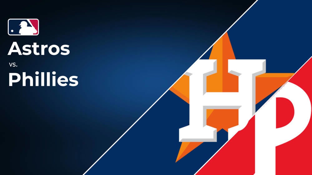 Astros vs. Phillies Series Preview: TV Channel, Live Streams, Starting Pitcher and Game Info – August 26-28