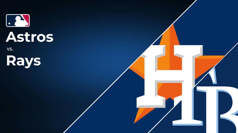 Astros vs. Rays Series Preview: TV Channel, Live Streams, Starting Pitchers and Game Info - August 12-14