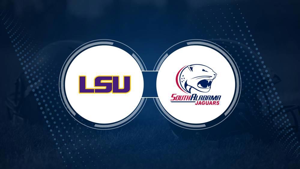 LSU vs. South Alabama: Odds, spread, and over/under - Sept. 28