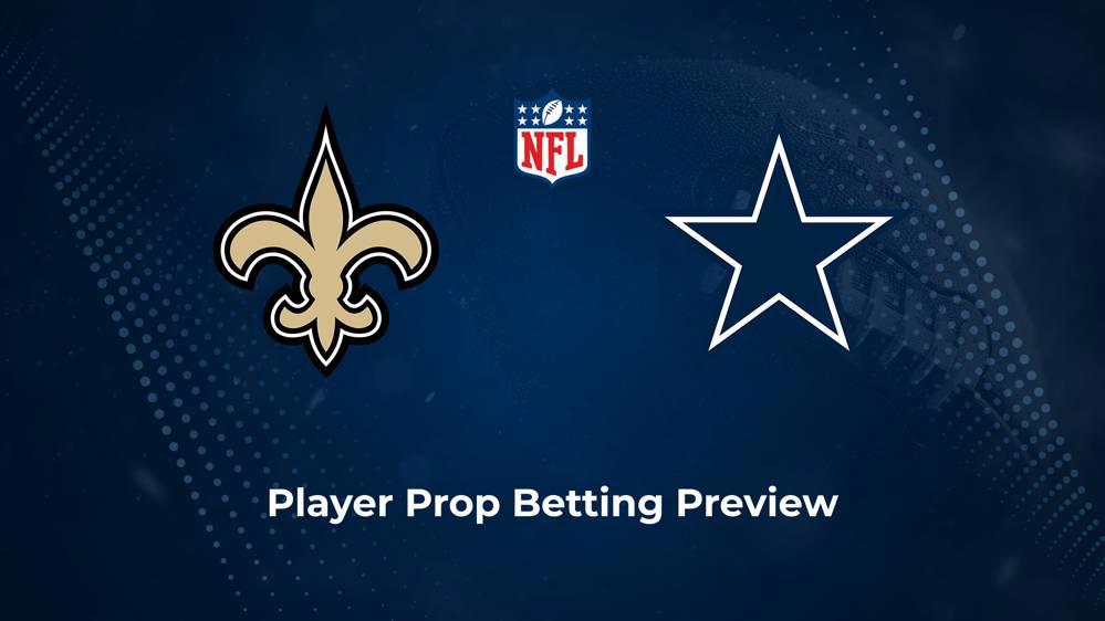 Saints vs. Cowboys Player Props & Odds – Week 2