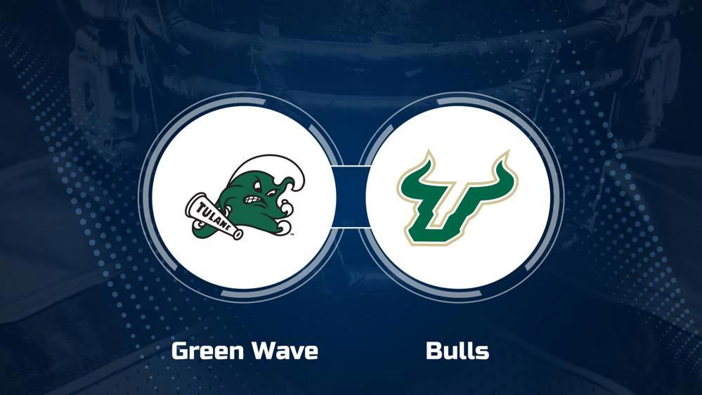 Where to Watch Tulane vs. South Florida on TV or Streaming Live - Sept. 28