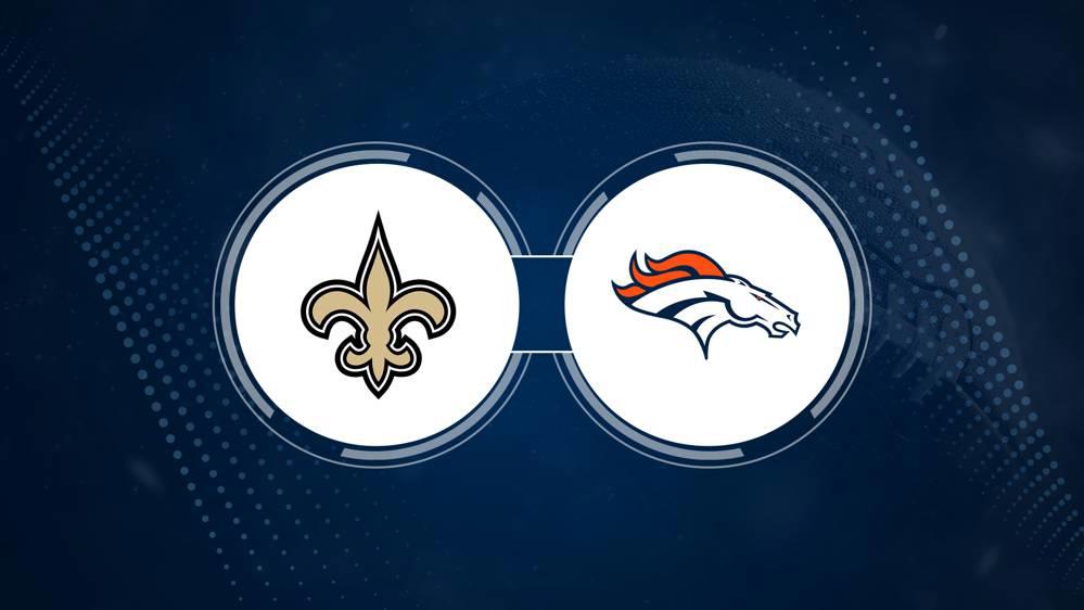 Best Bets, Odds for the Saints vs. Broncos Thursday Night Football Game – Week 7