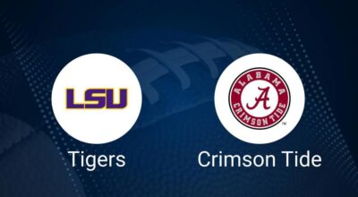 LSU vs. Alabama Nov. 9 Tickets & Start Time