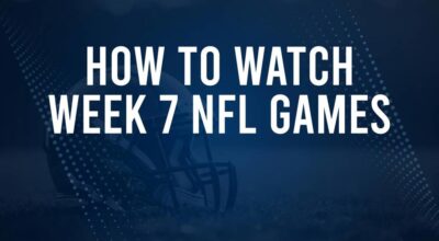 NFL Week 7 TV schedule, streams, start times, channels