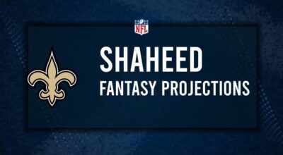 Rashid Shaheed Fantasy Projections: Week 5 vs. the Chiefs