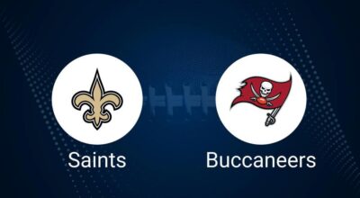 Saints vs. Buccaneers: Odds, Moneyline, and Spread - Week 6