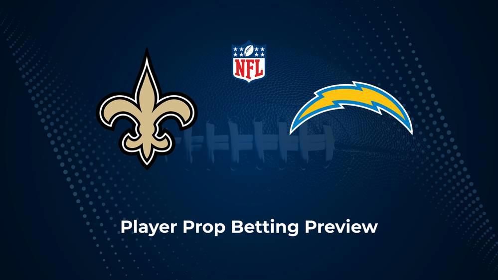 Saints vs. Chargers Player Props & Odds – Week 8