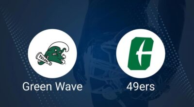 Tulane vs. Charlotte Oct. 31 Tickets & Start Time