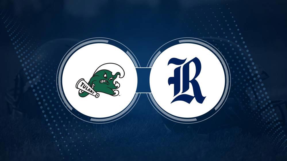 Tulane vs. Rice: Odds, spread, and over/under - Oct. 19