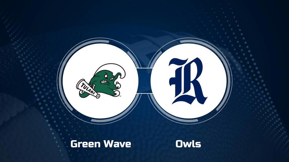 Where to Watch Tulane vs. Rice on TV or Streaming Live - Oct. 19