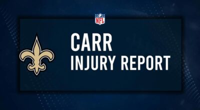 Will Derek Carr Play in Week 7? NFL Injury Status, News & Updates