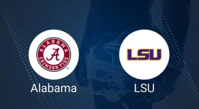 Best Bets, Predictions & Odds for the LSU vs. Alabama Game – Saturday, Nov. 9