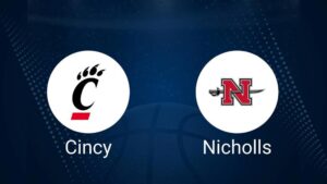 How to Watch Cincinnati vs. Nicholls State on TV or Live Stream - November 15