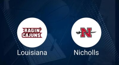 How to Watch Louisiana vs. Nicholls State on TV or Live Stream - November 30