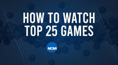 How to Watch Top 25 College Basketball Games - Friday, November 29