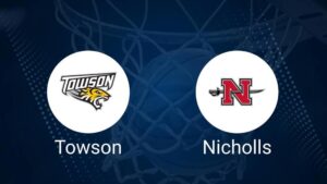 How to Watch Towson vs. Nicholls State on TV or Live Stream - November 20