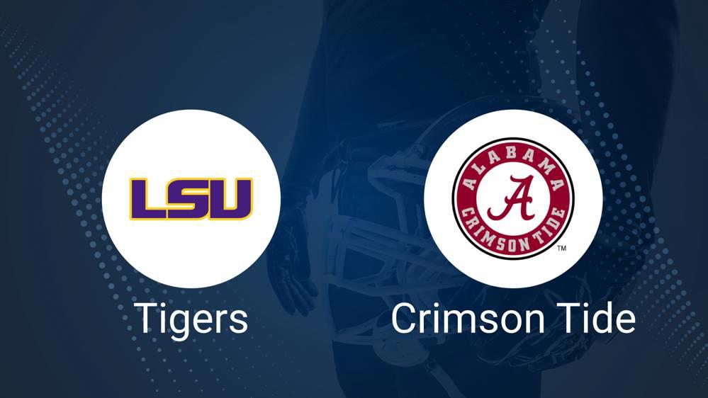 LSU vs. Alabama Predictions & Picks: Odds, Moneyline, Spread - Saturday, Nov. 9