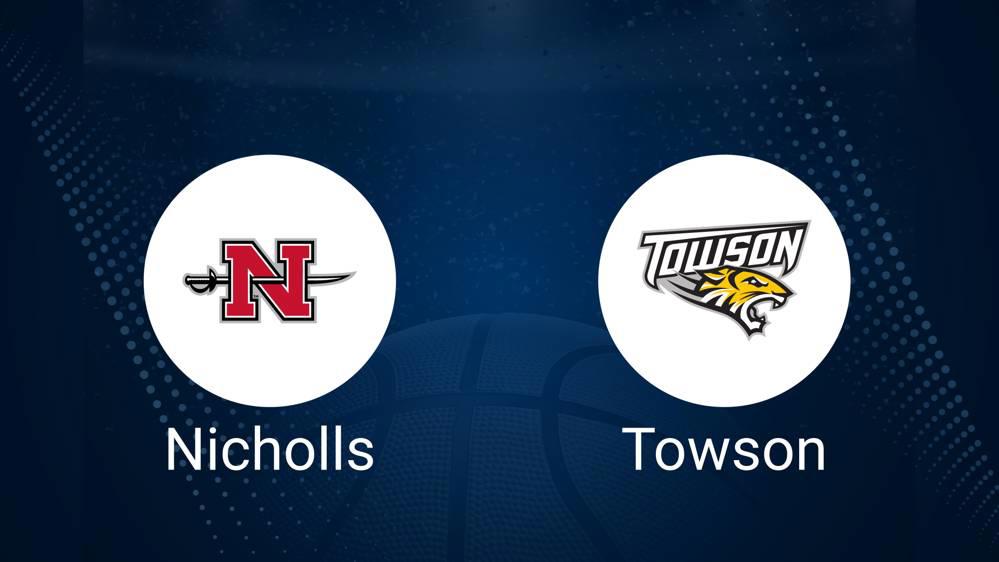 Nicholls State vs. Towson Basketball Tickets - Wednesday, November 20