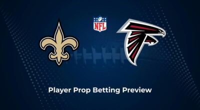 Saints vs. Falcons Player Props & Odds – Week 10