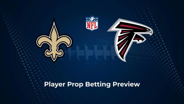 Saints vs. Falcons Player Props & Odds – Week 10