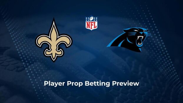 Saints vs. Panthers Player Props & Odds – Week 9