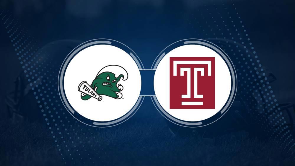 Tulane vs. Temple: Odds, spread, and over/under - Nov. 9