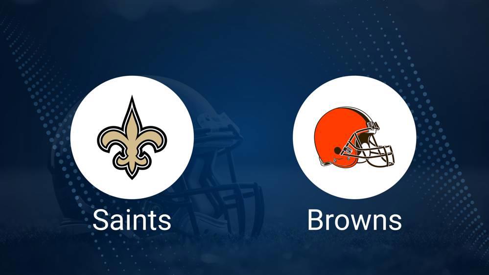 Where to Watch Saints vs. Browns on TV or Streaming Live - Nov. 17