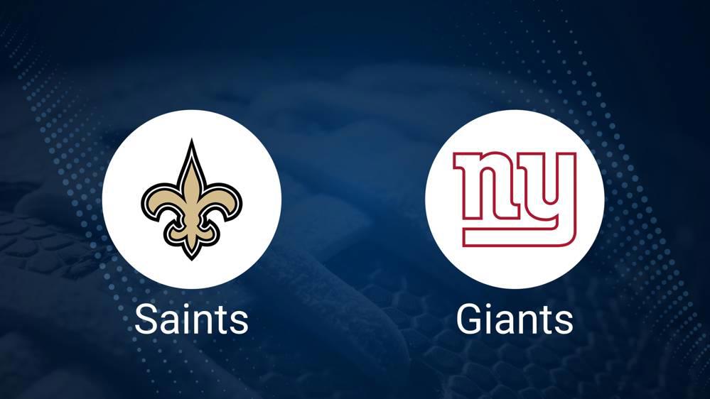 Saints vs. Giants Predictions & Picks: Odds, Moneyline, Spread - Week 14