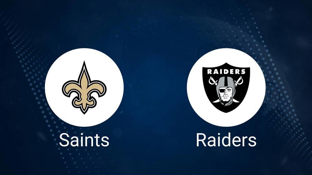 Saints vs. Raiders: Odds, Moneyline, and Spread - Week 17