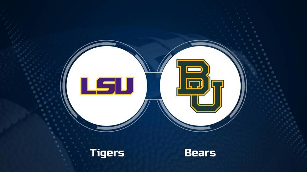 Where to Watch LSU vs. Baylor on TV or Streaming Live - 2024 Texas Bowl