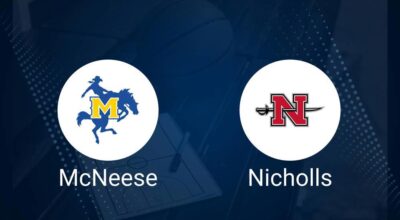 How to Watch McNeese vs. Nicholls State on TV or Live Stream - January 11