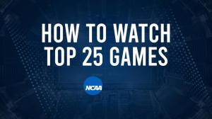 How to Watch Top 25 College Basketball Games - Sunday, February 16