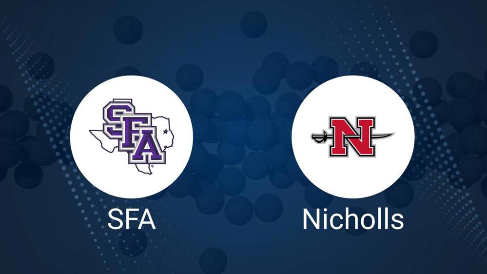 SFA vs. Nicholls State Basketball Tickets - Saturday, March 1